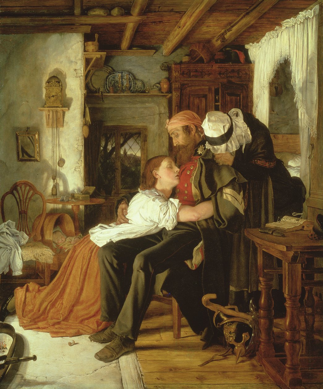 Hemma, c.1856 av Joseph Noel Paton