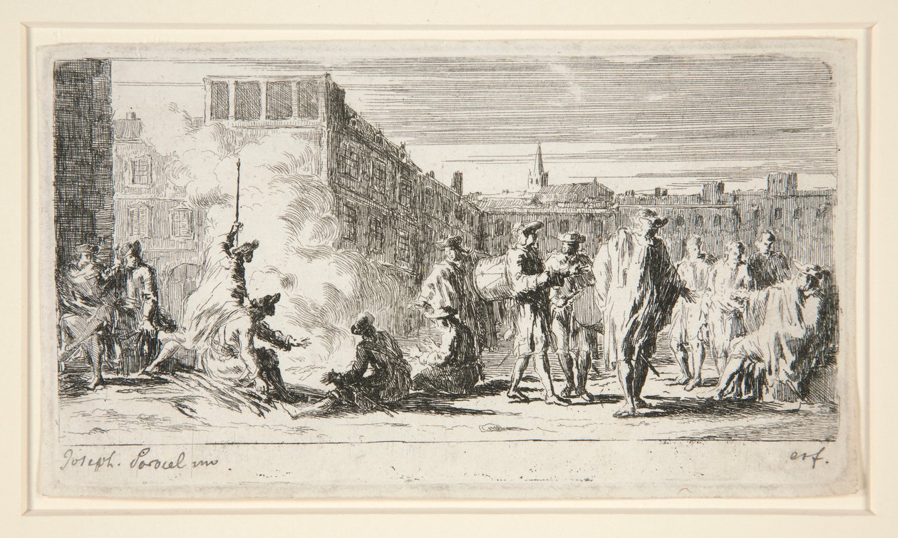 Le Bivouac (lägret) av Joseph Parrocel