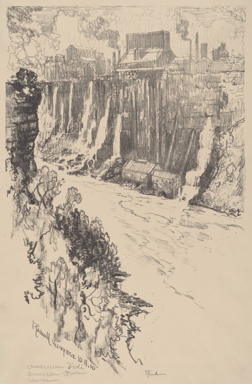 Amerikanskt Tivoli av Joseph Pennell