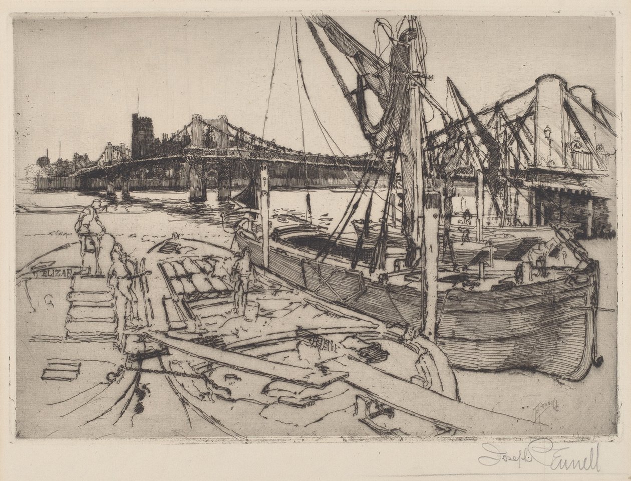 Chelsea, nr II av Joseph Pennell