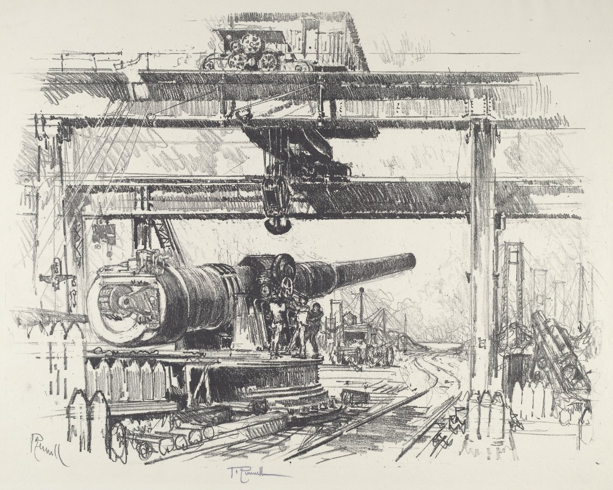 Vapenprovning av Joseph Pennell