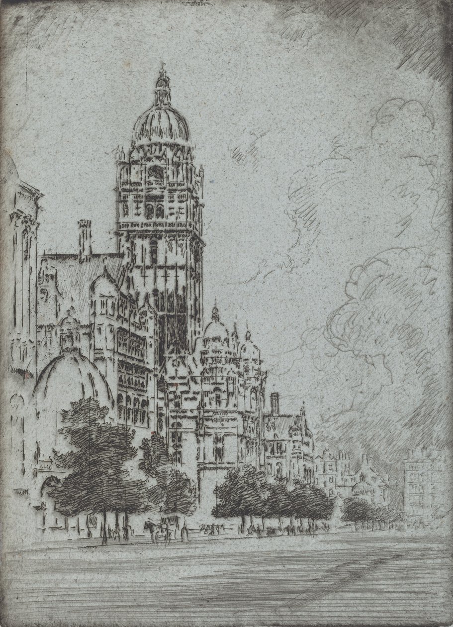Magnificent Kensington, 1904. av Joseph Pennell