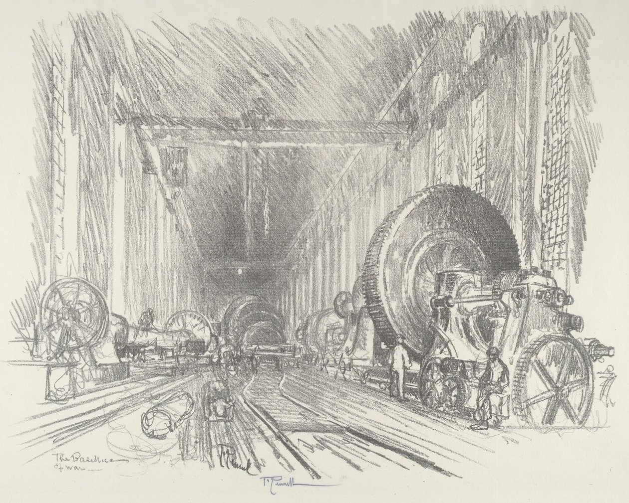 Krigsbasilikan av Joseph Pennell