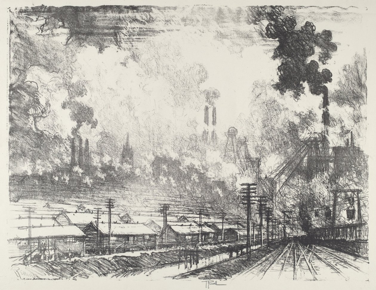 Kolgruvan av Joseph Pennell