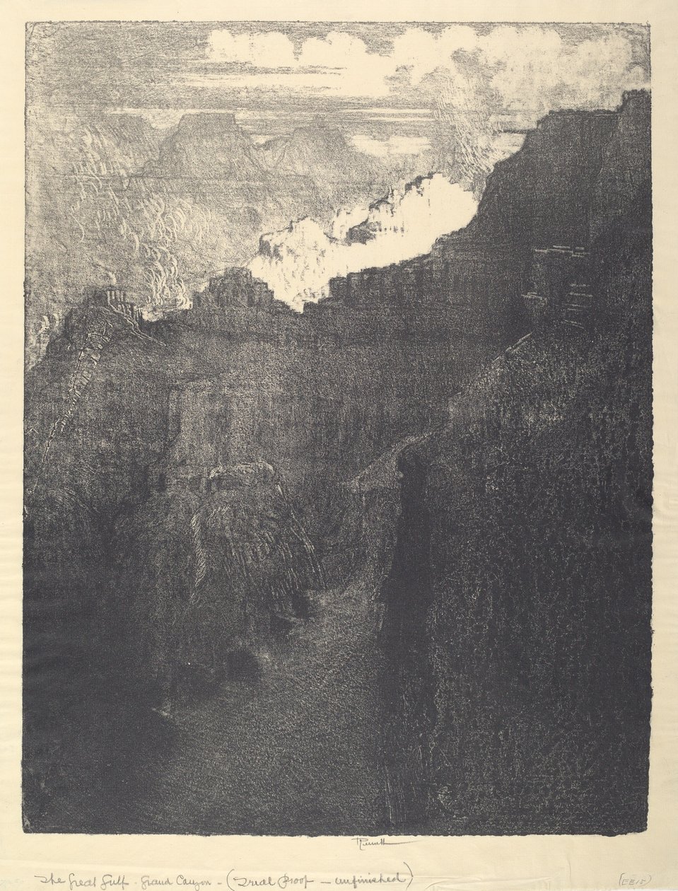 Stora viken, 1912. av Joseph Pennell