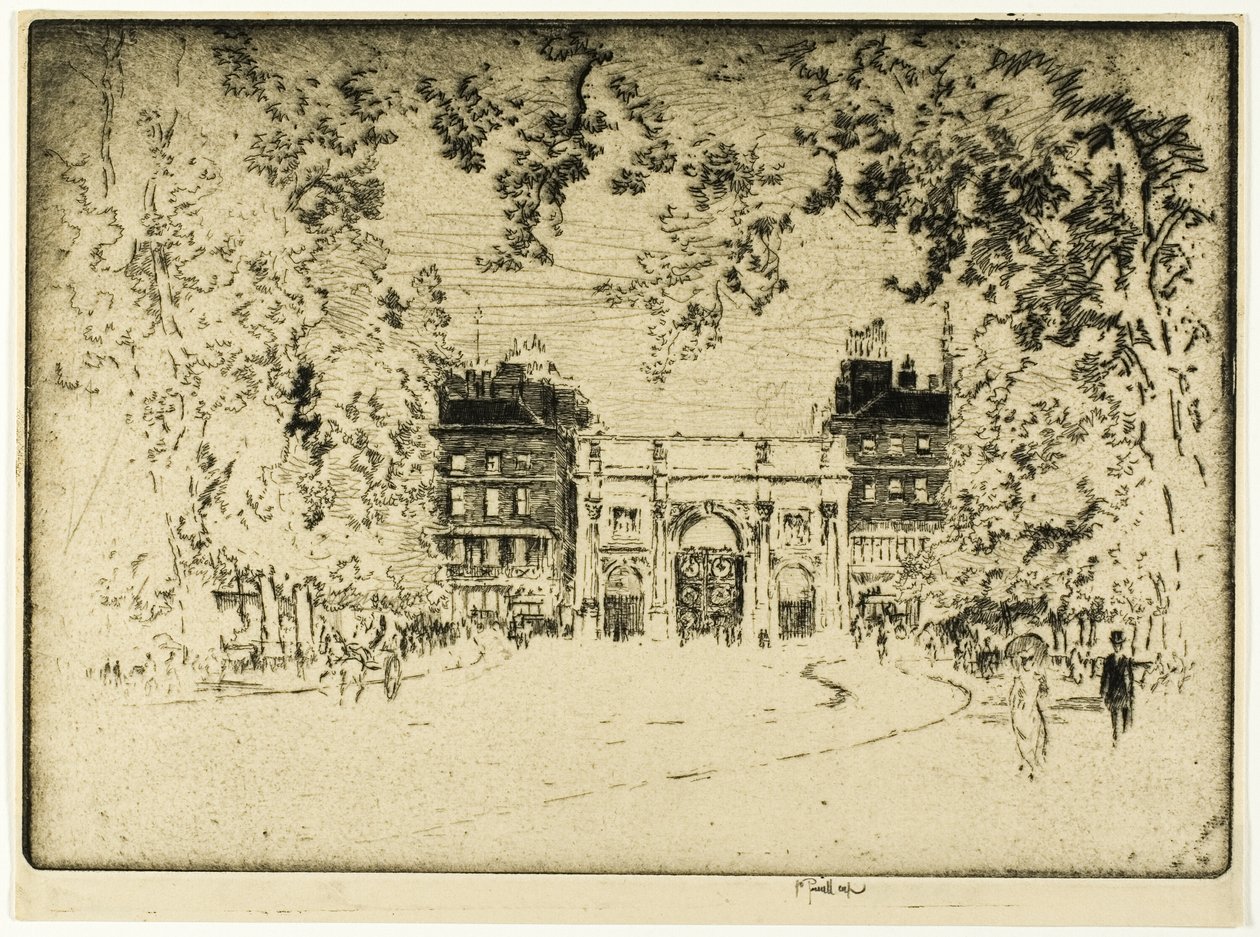 Marmorbågen av Joseph Pennell
