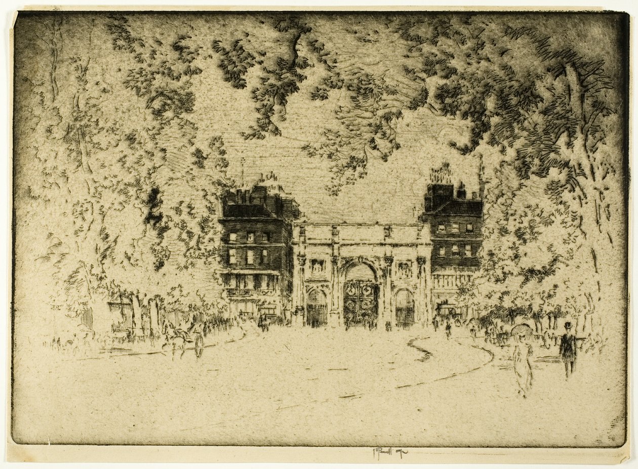 Marmorbågen av Joseph Pennell