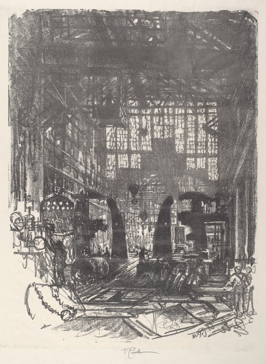 The riveters av Joseph Pennell