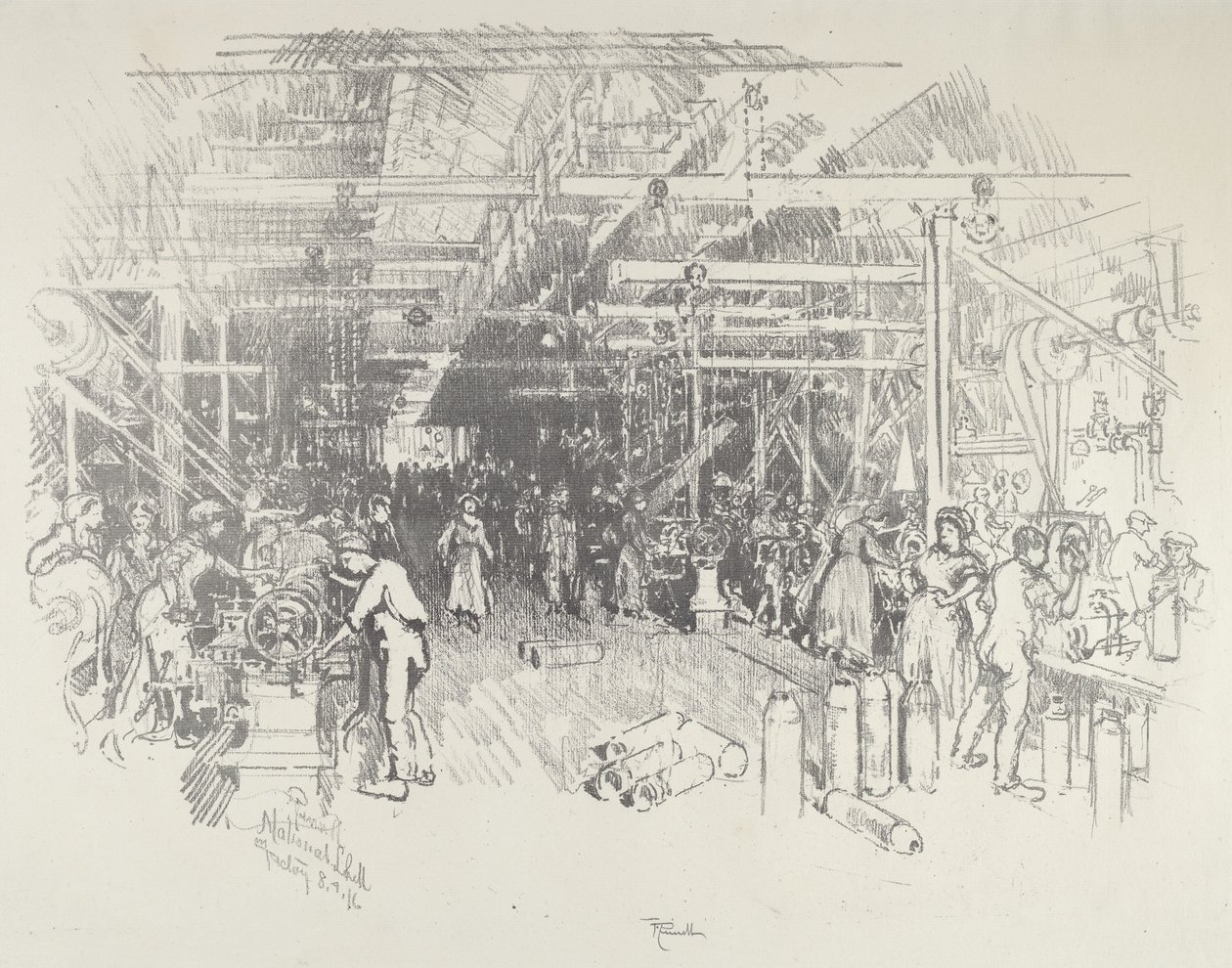 Skalfabriken av Joseph Pennell