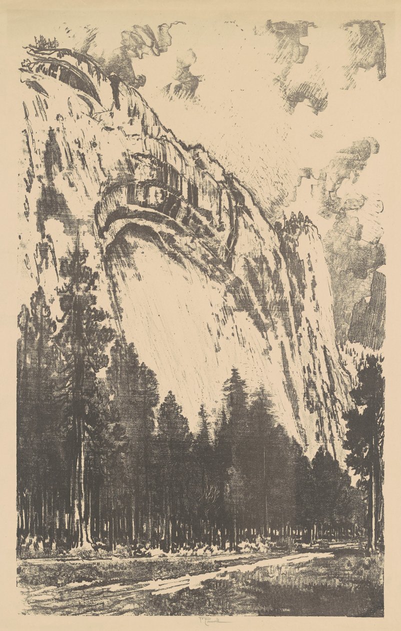 Yosemite Valley av Joseph Pennell