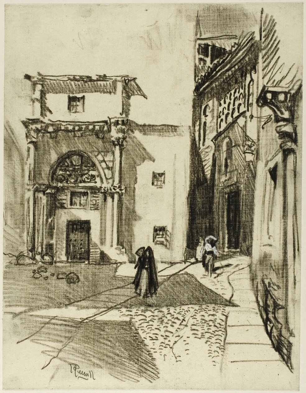 Toledo av Joseph Pennell