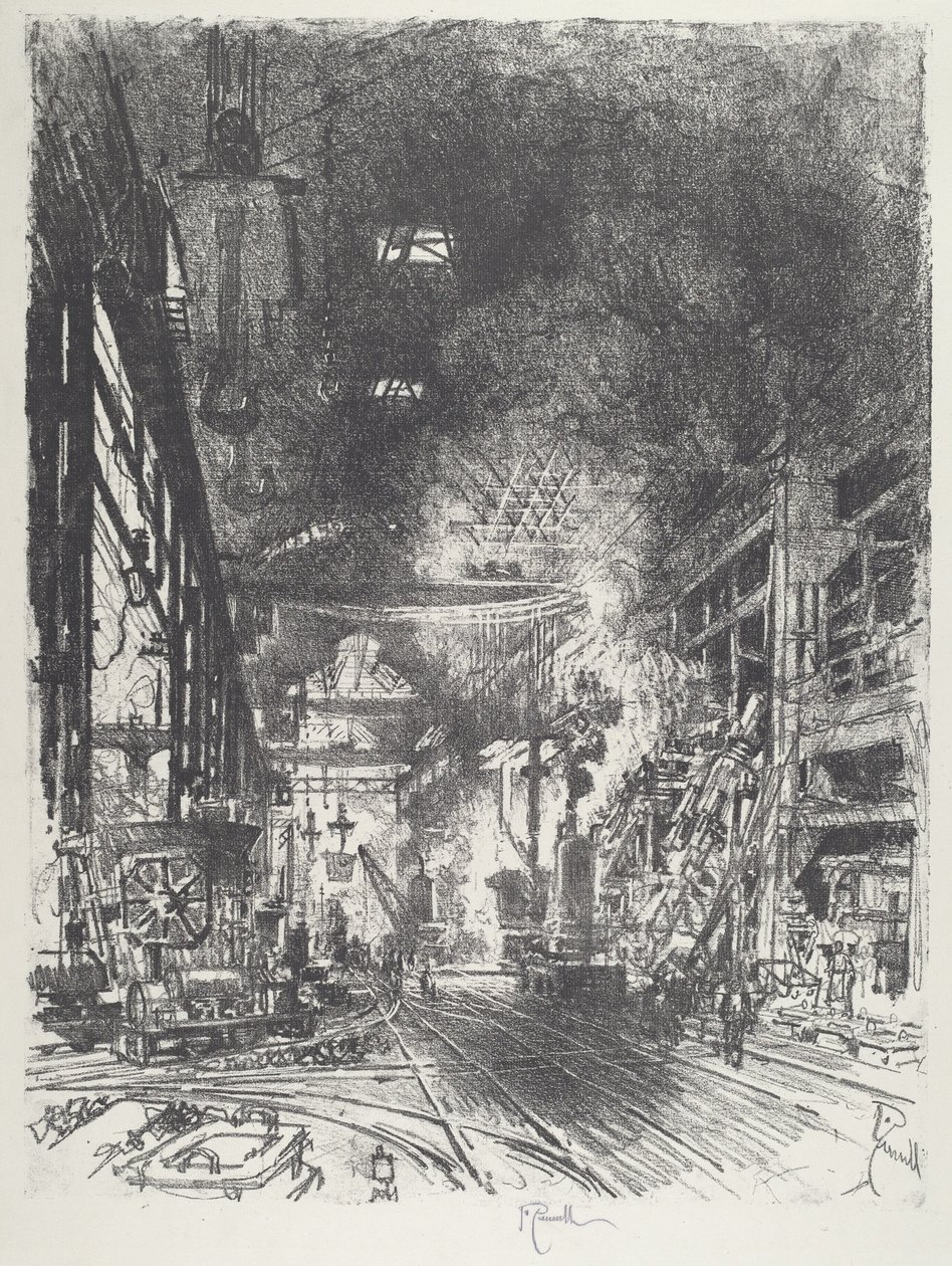 Inom ugnarna av Joseph Pennell