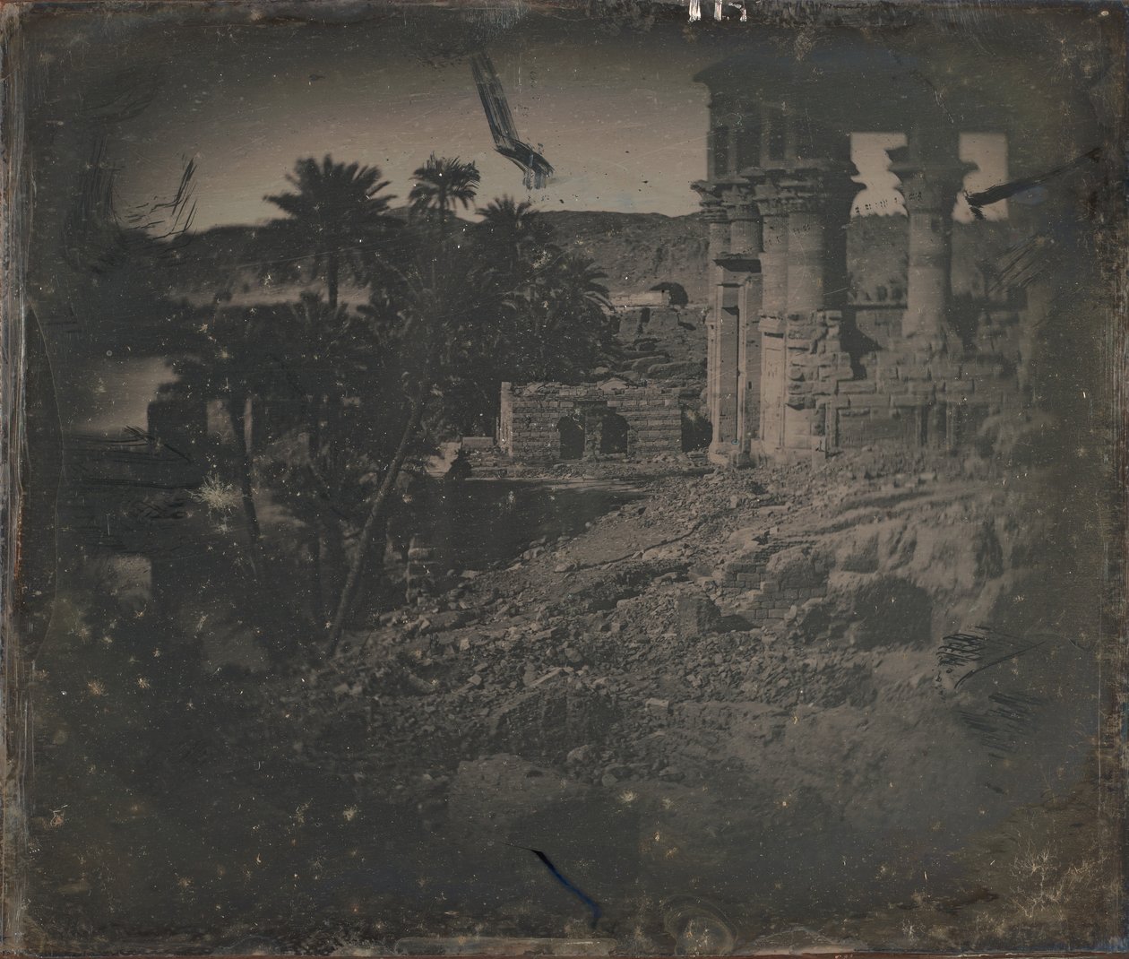 Philae, 1844. av Joseph Philibert Girault De Prangey