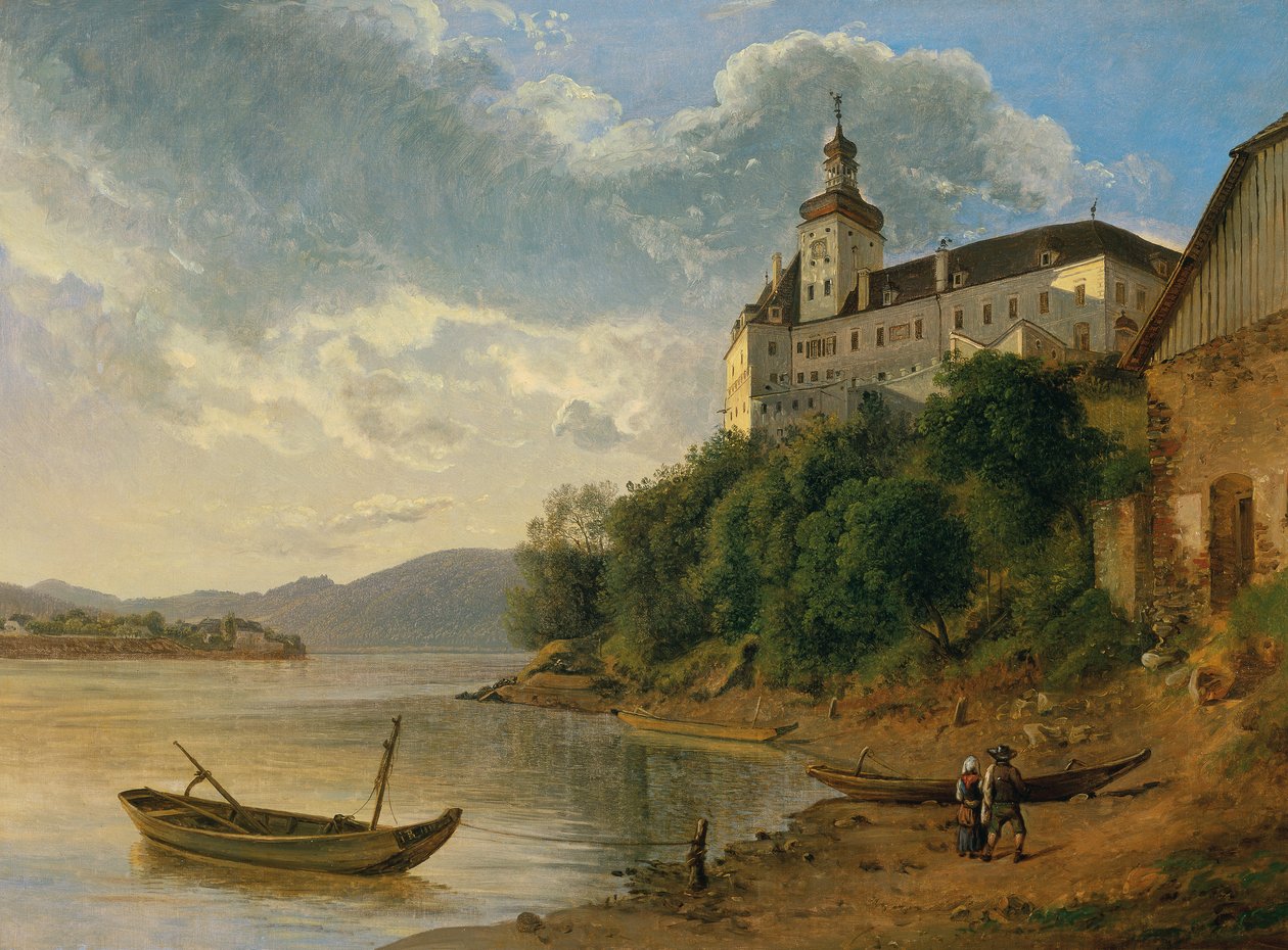 Persenbeugs slott i nordväst av Joseph Rebell