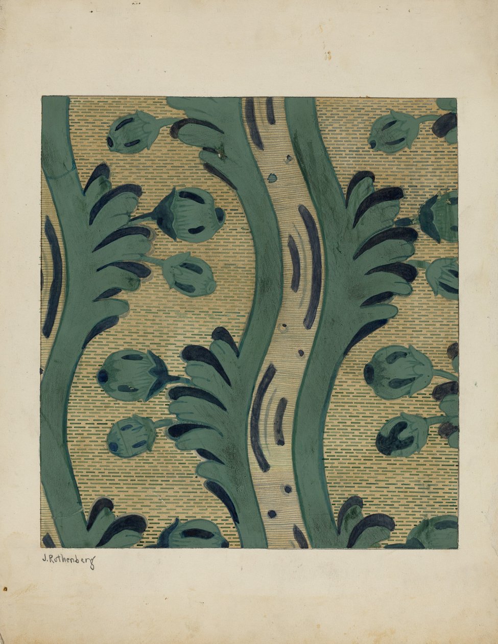 Tapeter, c. 1937. av Joseph Rothenberg