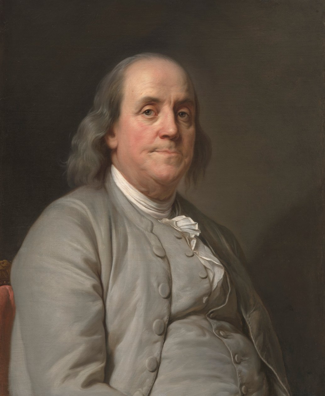 Benjamin Franklin, ca. 1785. av Joseph Siffred Duplessis