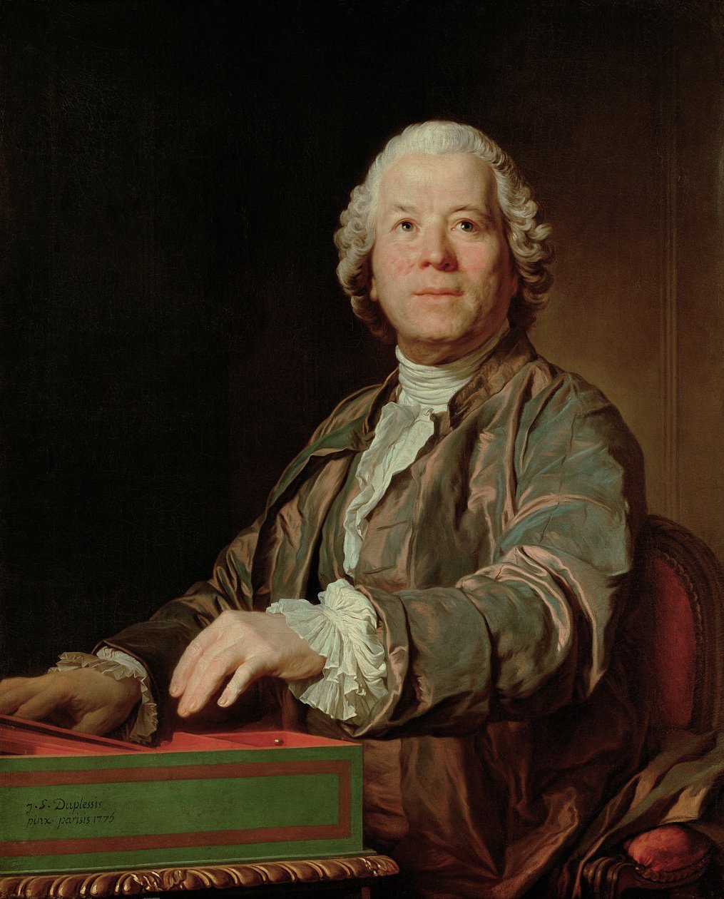 Christoph Willibald Gluck av Joseph Siffred Duplessis