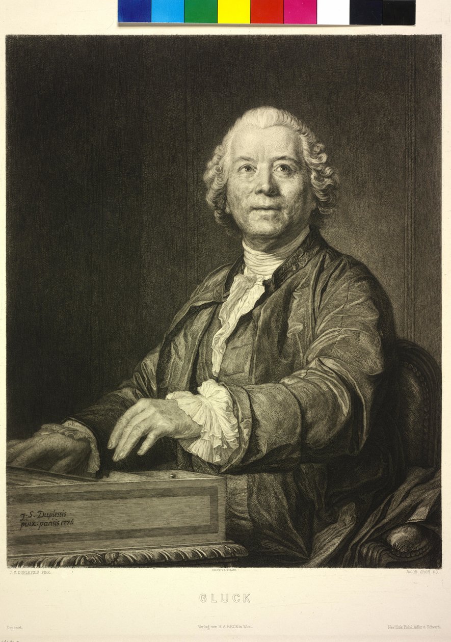 Gluck (etsning) av Joseph Siffred Duplessis
