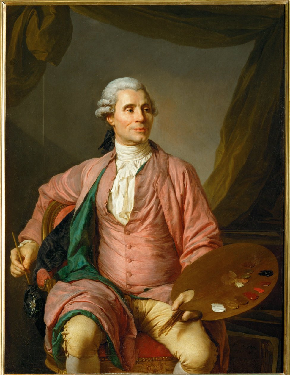 Joseph-Marie Vien, målare ... av Joseph Siffred Duplessis