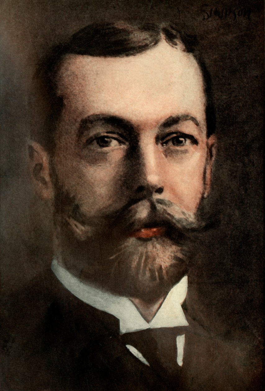 George V., kung av England, 1910. av Joseph Simpson