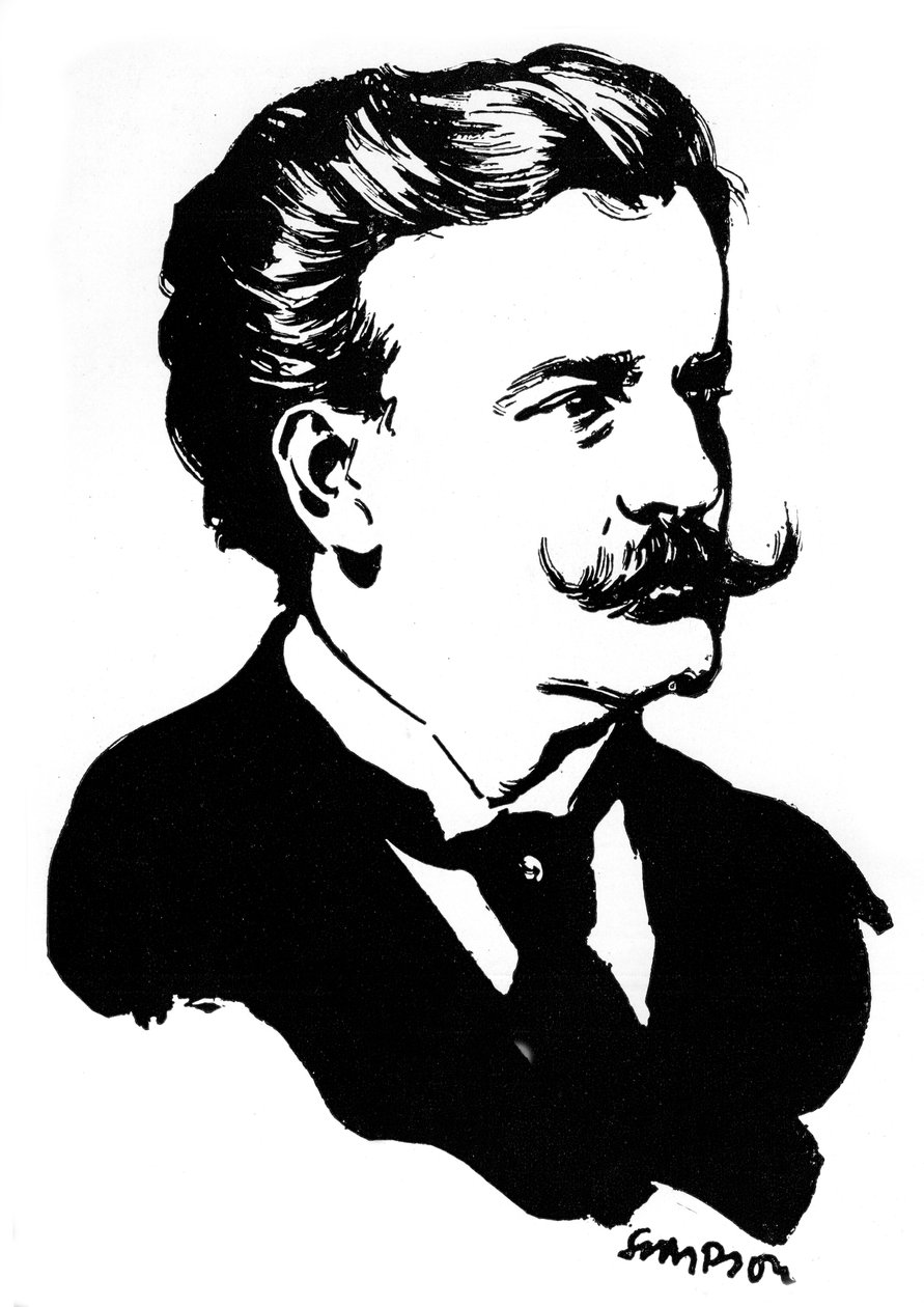 Moriz Rosenthal, polsk-amerikansk pianist, 1912. av Joseph Simpson