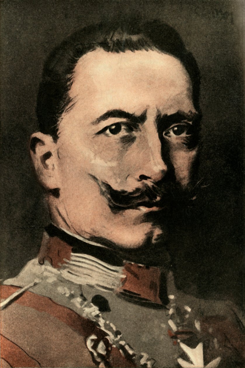 Vilhelm II., tysk kejsare, 1910. av Joseph Simpson