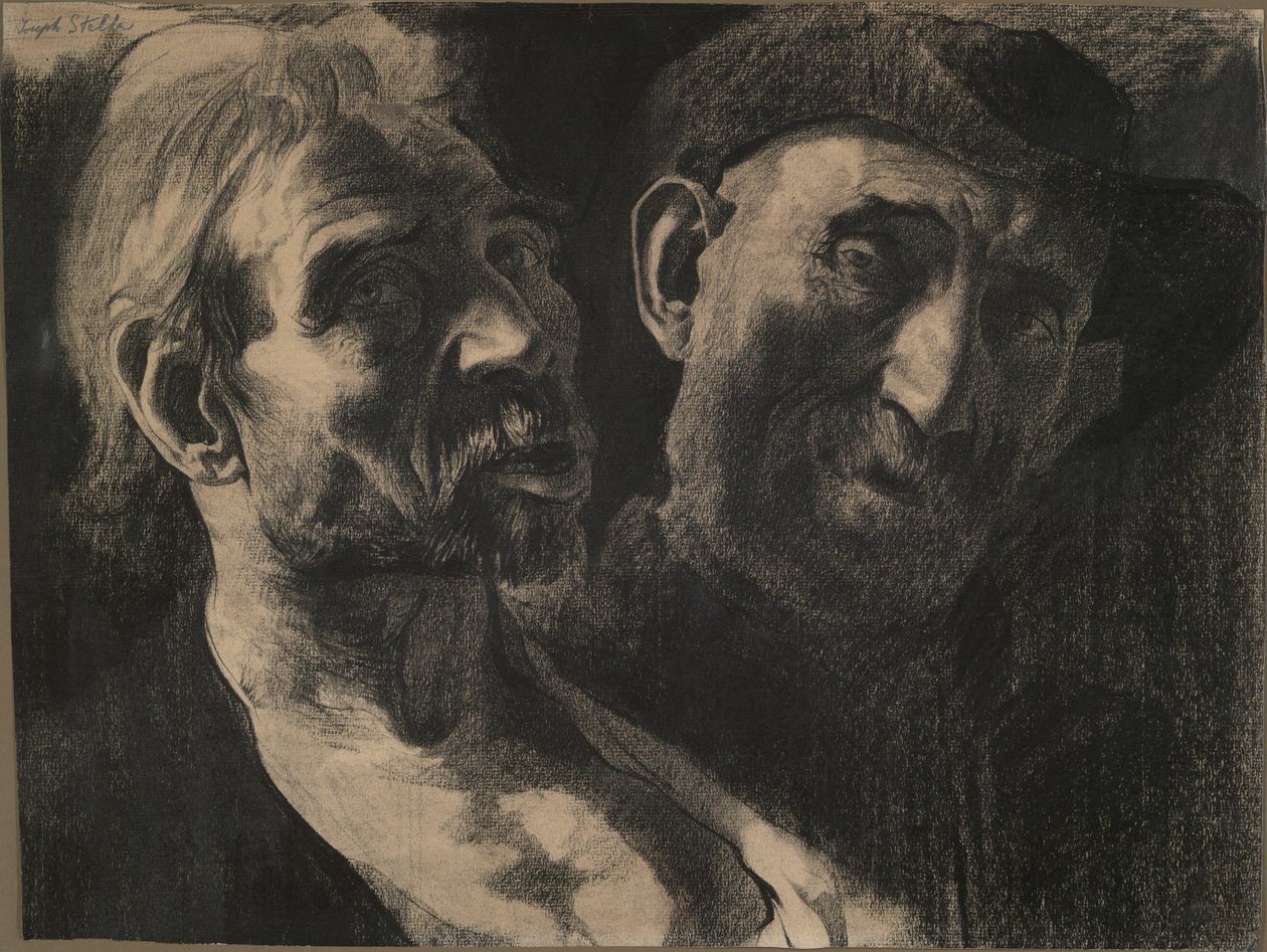 Gruvarbetare av Joseph Stella