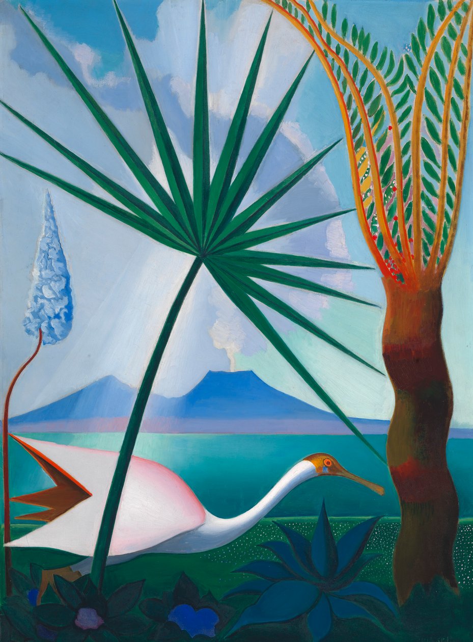 Neapolitansk sång av Joseph Stella