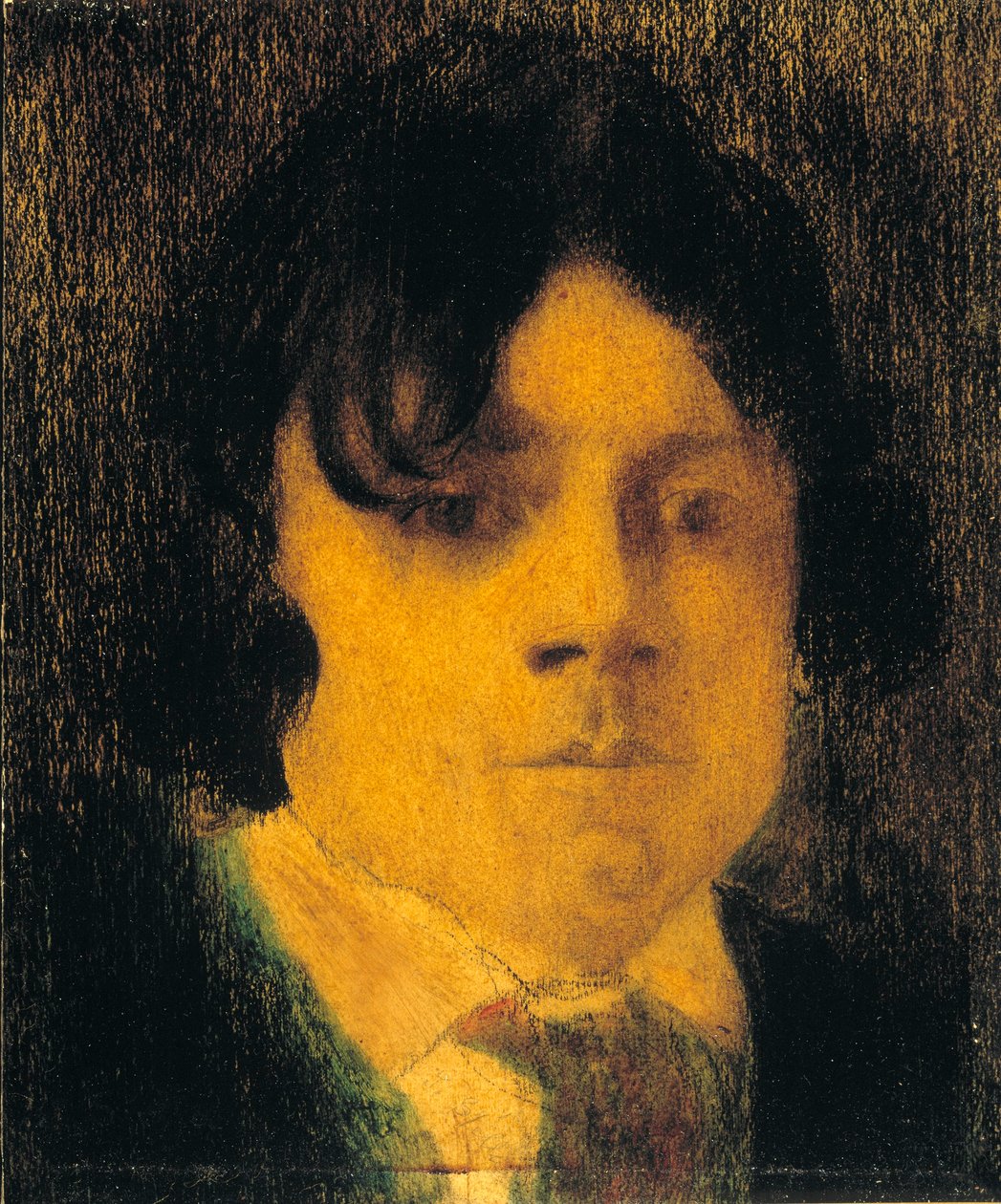Porträtt av en ung man av Joseph Stella