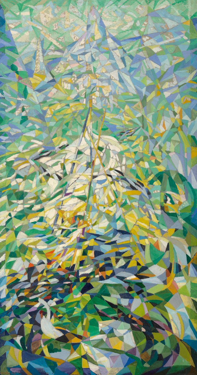 Våren (processionen) av Joseph Stella