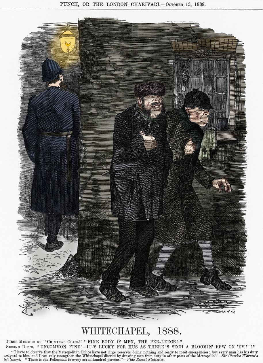Whitechapel, 1888 av Joseph Swain