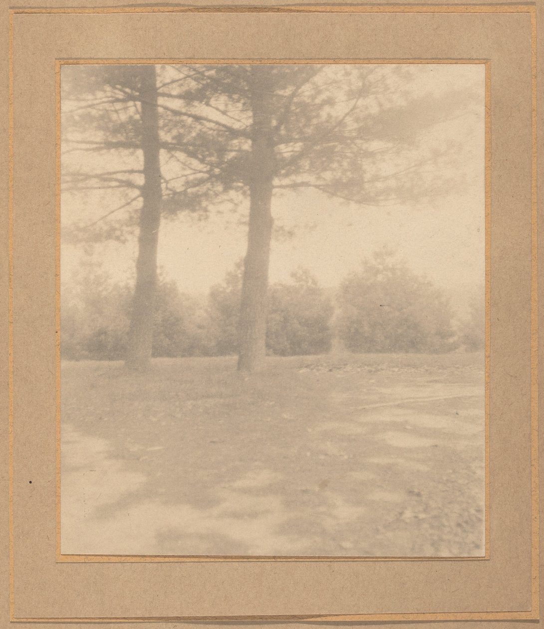 Landskap med träd, ca. 1900. av Joseph Turner Keiley