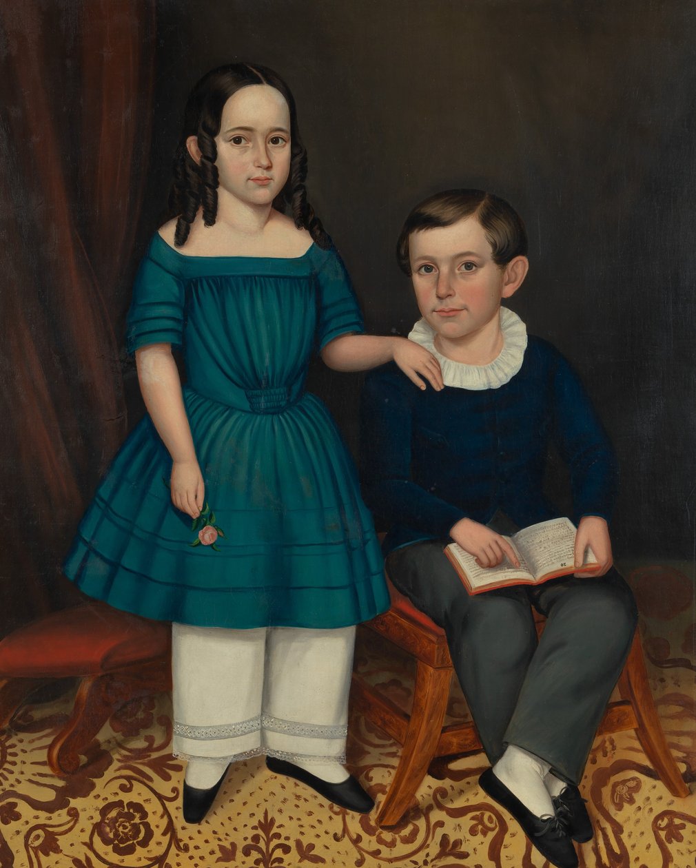 John och Louisa Stock, 1845. av Joseph Whiting Stock