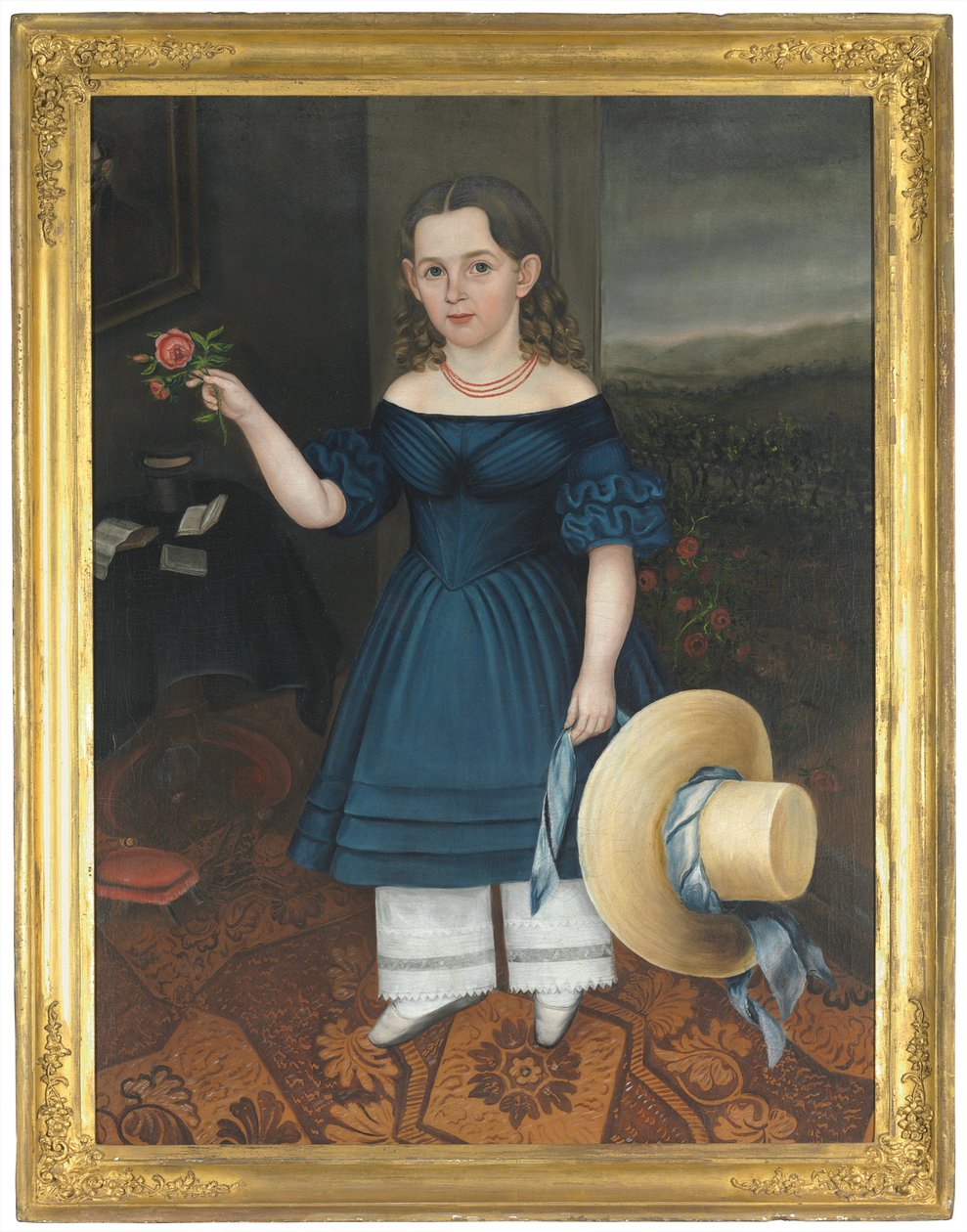 Porträtt av Martha Otis Bullock av Joseph Whiting Stock