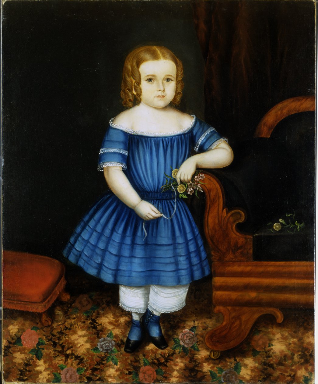 Porträtt av Nancy Riley av Joseph Whiting Stock