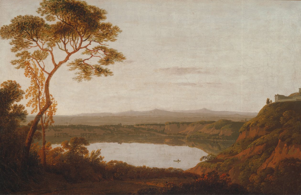 Albanosjön av Joseph Wright of Derby