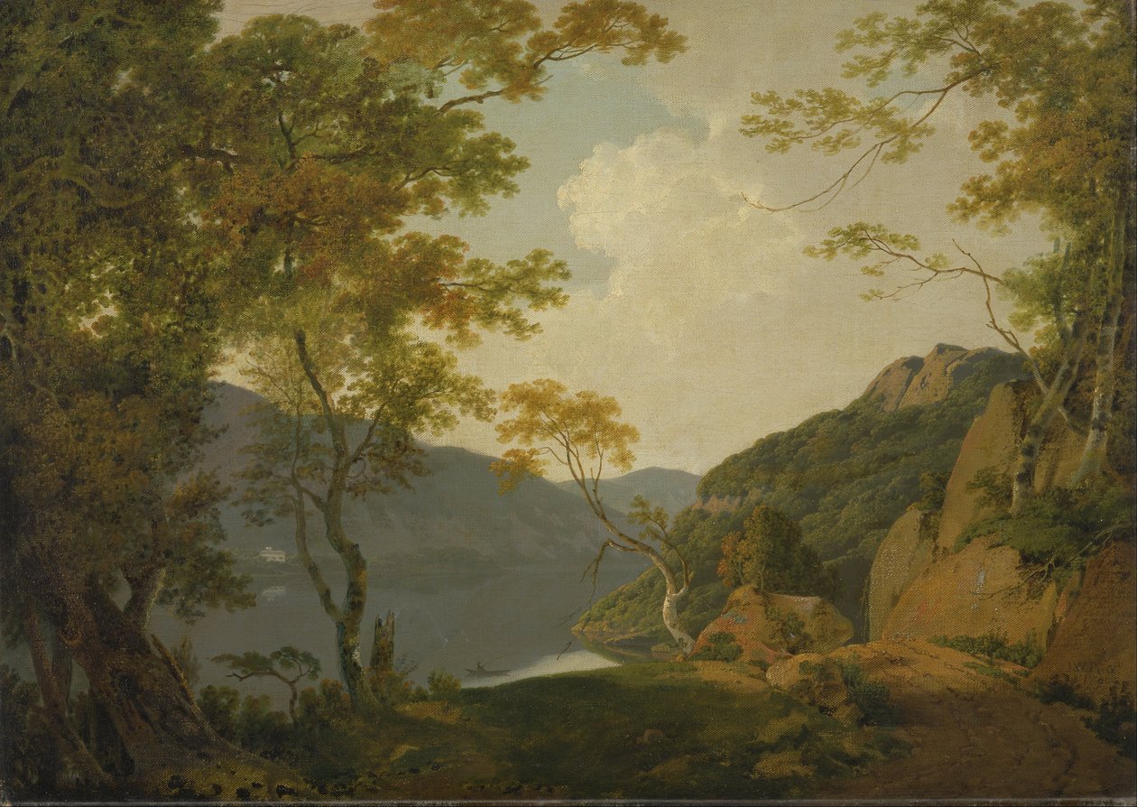 Sjöscen av Joseph Wright of Derby