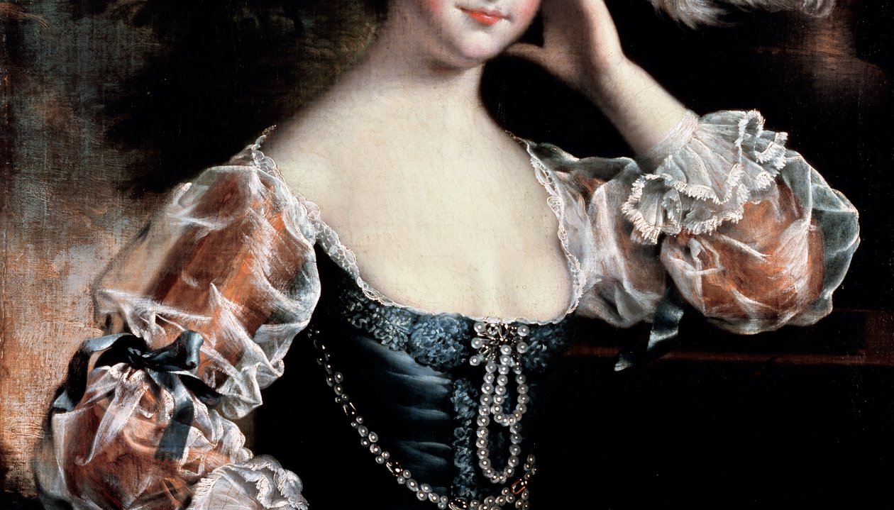 Susanna Hope (detalj av 1194) av Joseph Wright of Derby