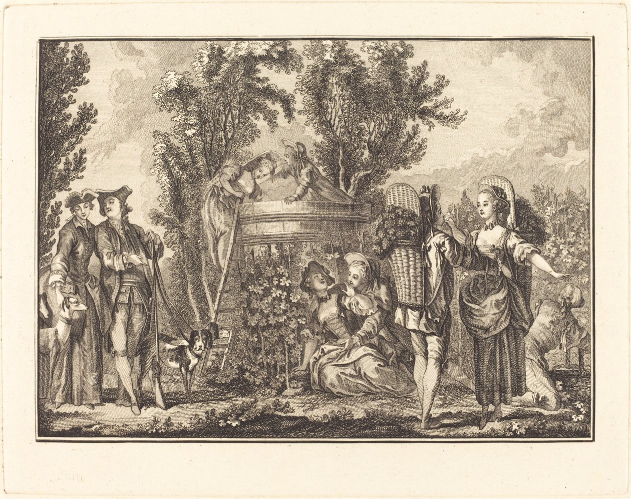 Höst av Joseph de Longueil after Charles Eisen