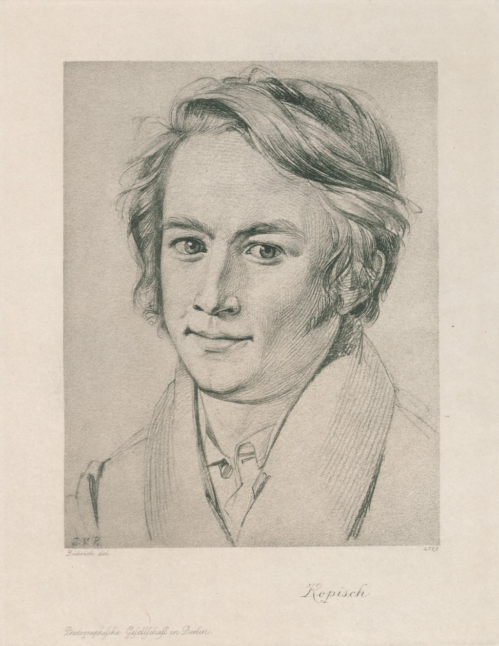 Porträtt av man av Joseph von Fuhrich