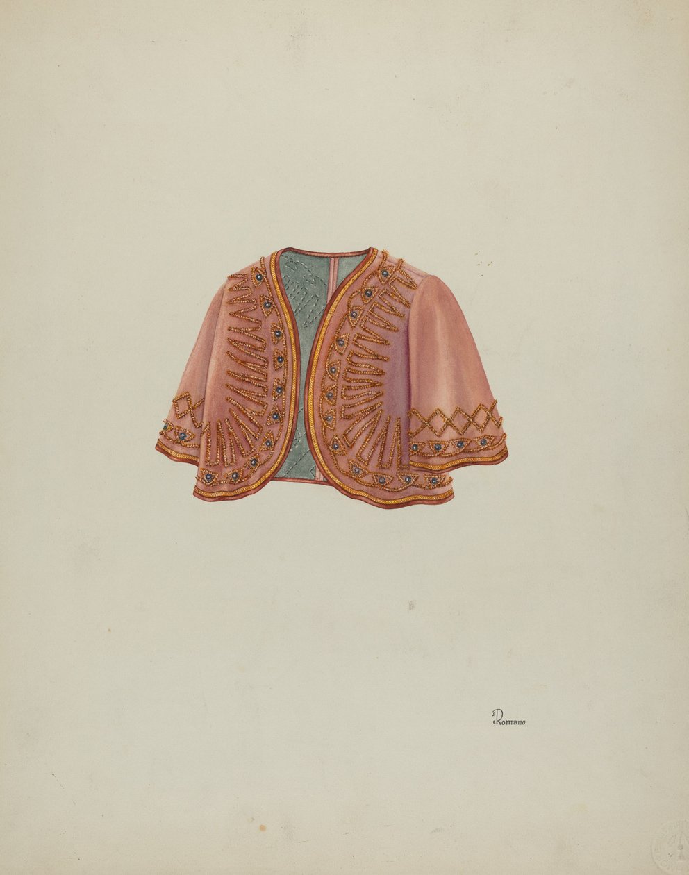 Bolero jacka, ca. 1940. av Josephine C. Romano