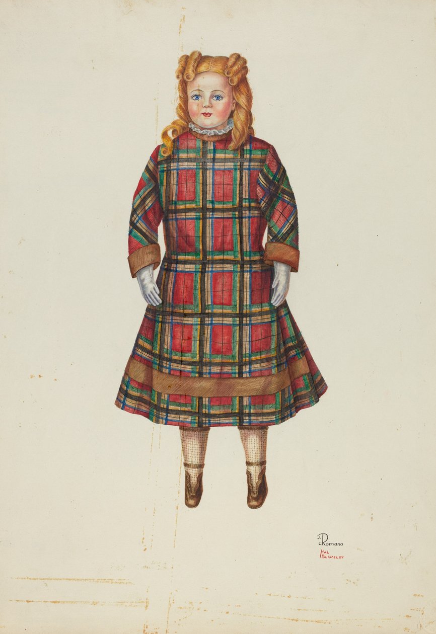 Docka - Florens, ca. 1941 av Josephine C. Romano