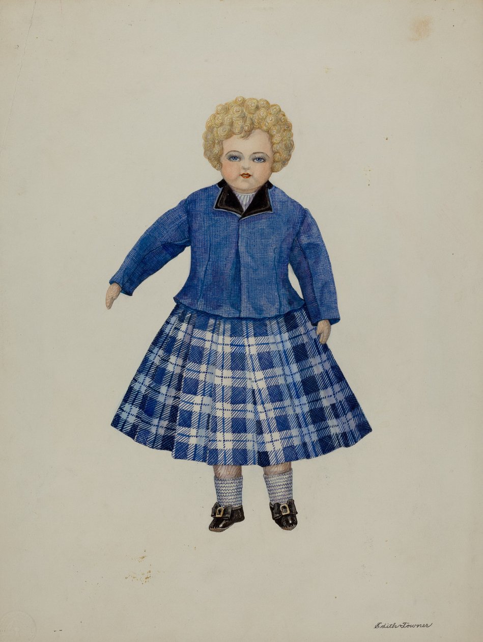 Docka - Leslie Simpson, c. 1937 av Josephine C. Romano