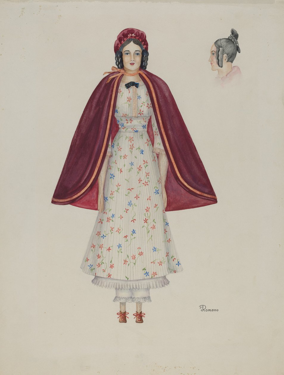 Docka - Narcissa Savery, ca. 1937. av Josephine C. Romano