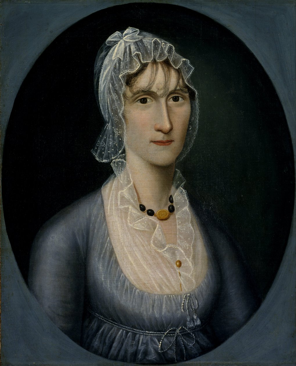 Porträtt av fru Barbara Baker Murphy (fru till sjökapten) av Joshua Johnson