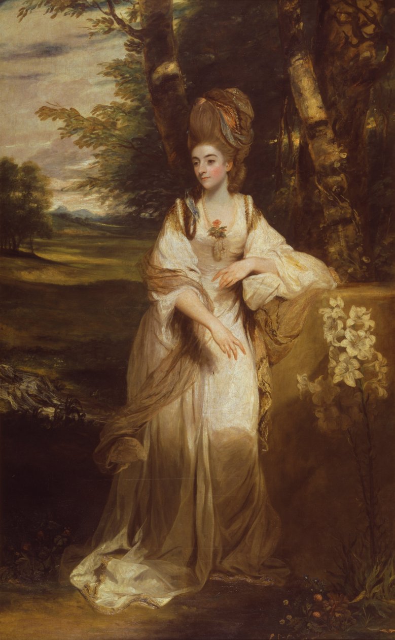 Lady Bampfylde av Joshua Reynolds