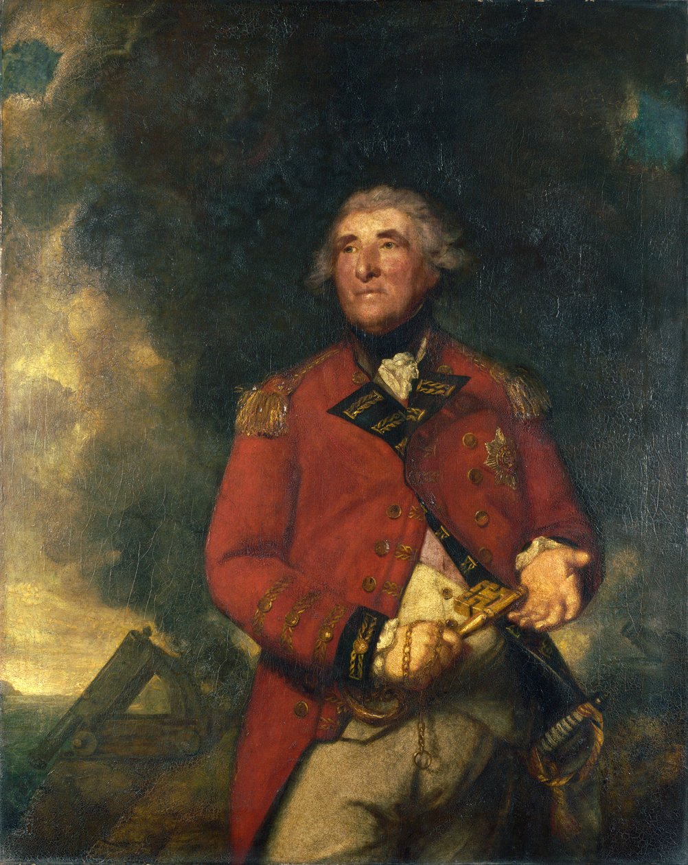 Lord Heathfield av Gibraltar av Joshua Reynolds