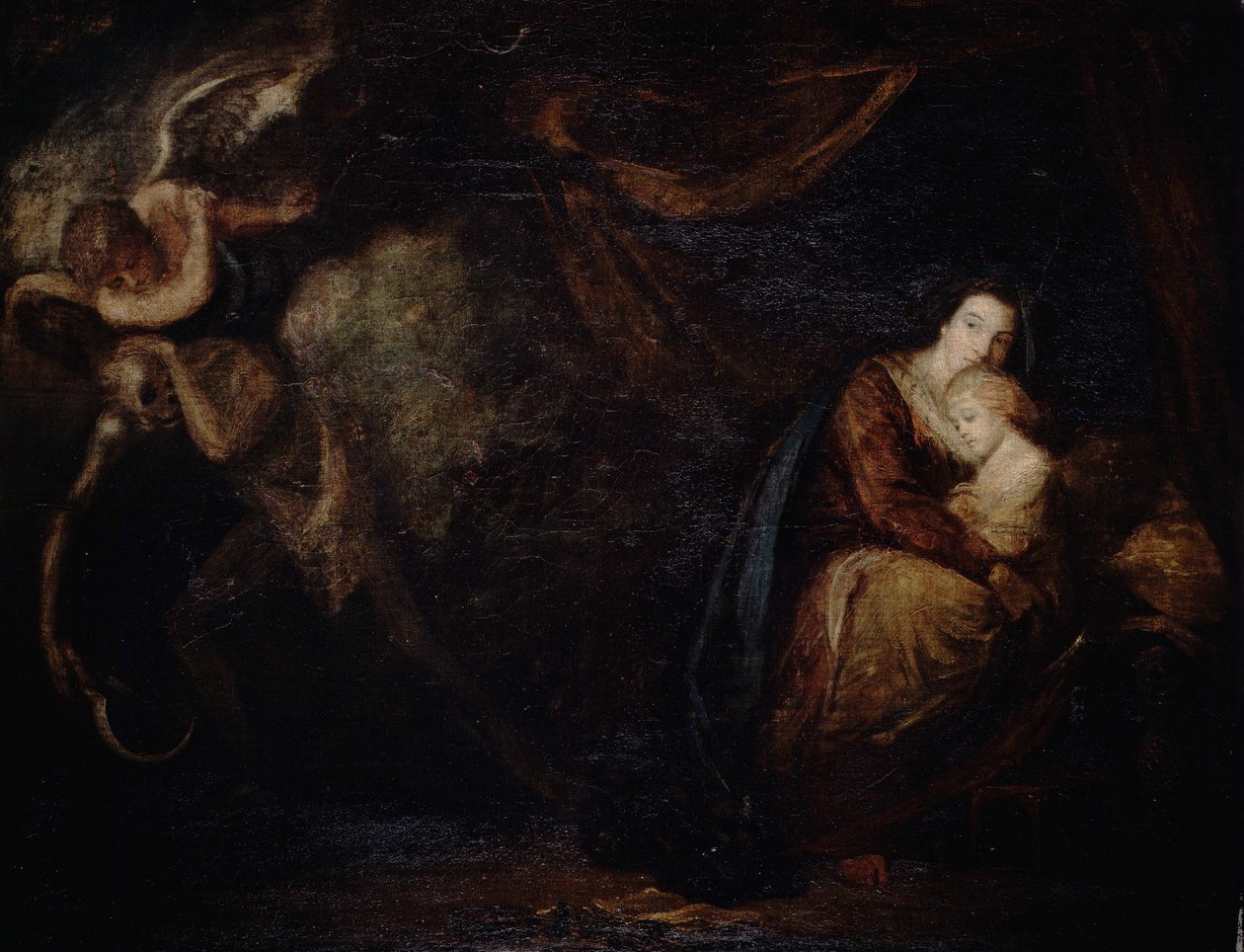 Recovery from Sickness, an Allegory av Joshua Reynolds
