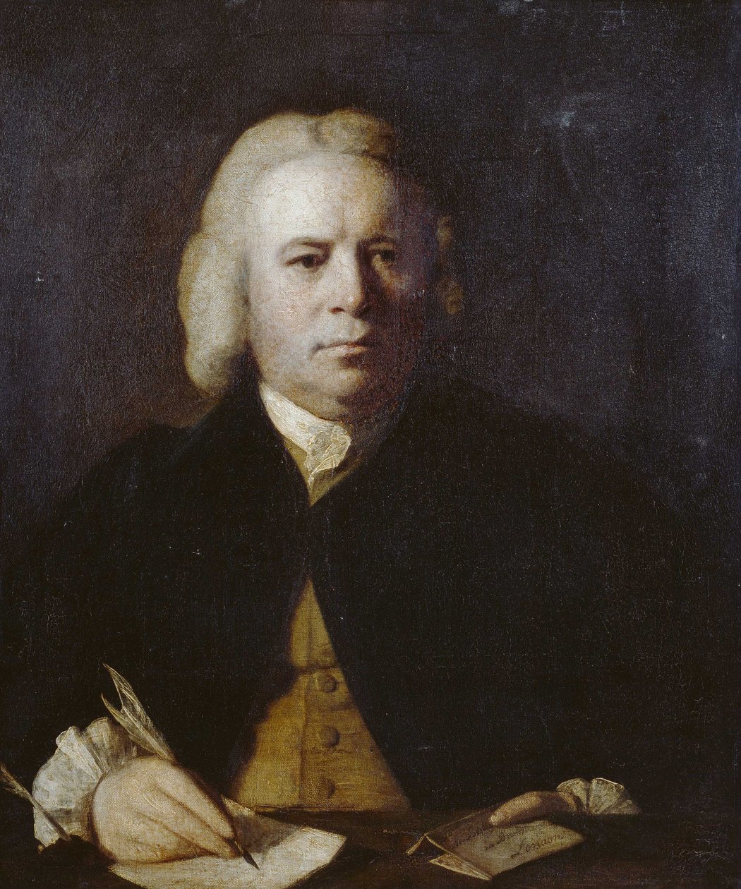 Robert Dodsley av Joshua Reynolds
