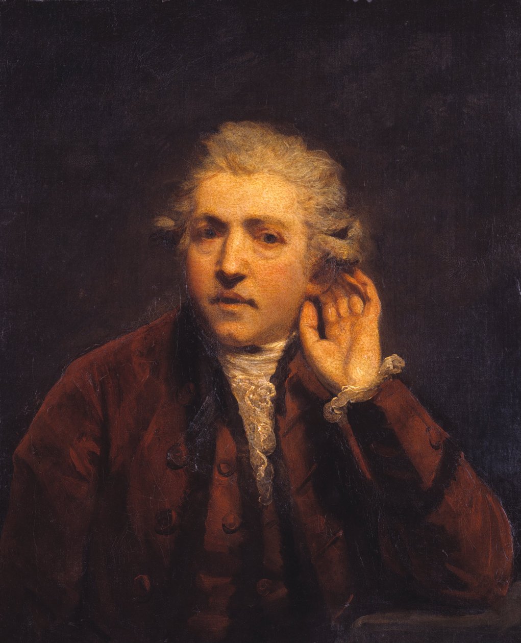Självporträtt som döv man av Joshua Reynolds
